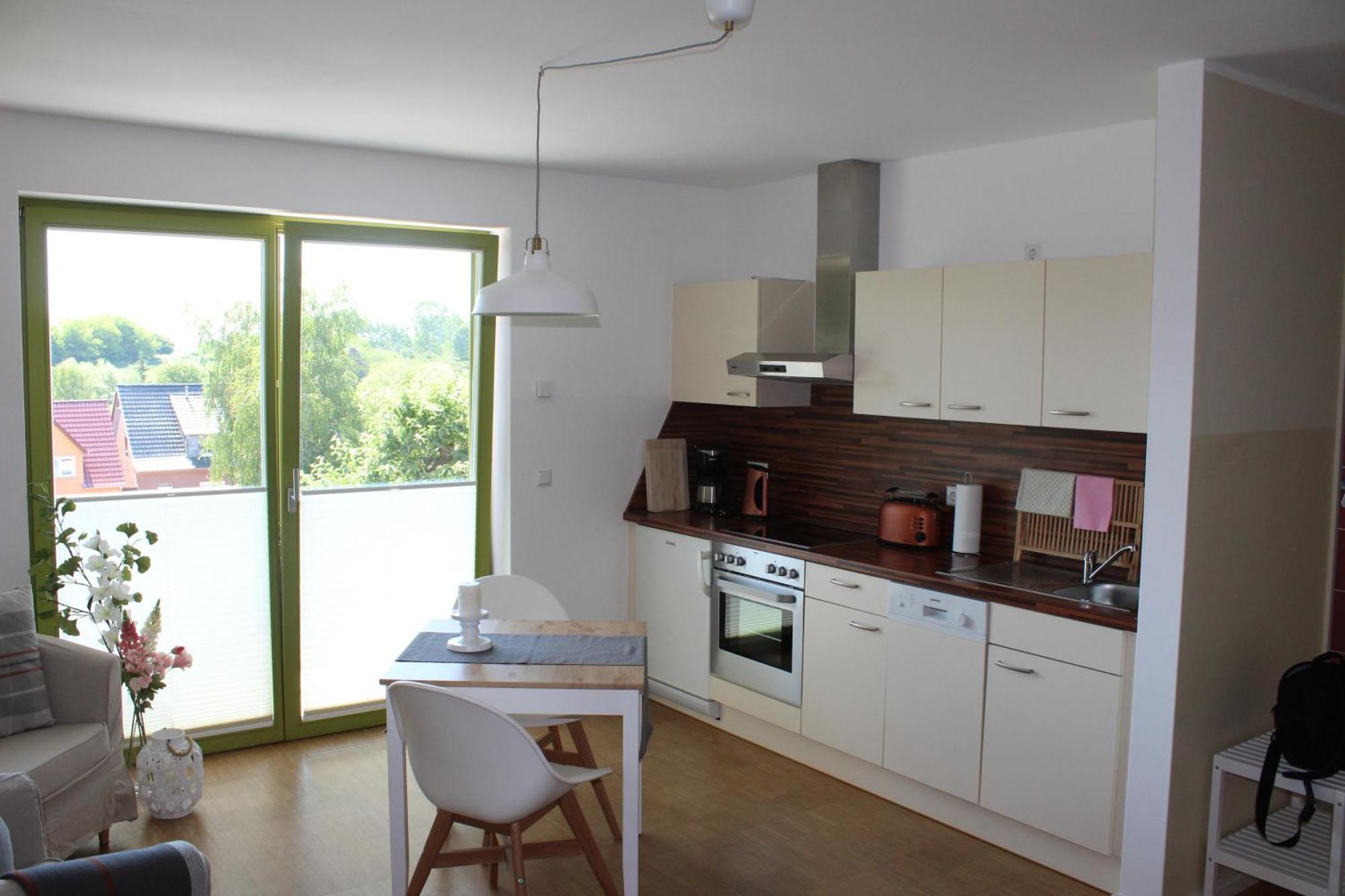 Appartement Schwalbennest am Café Wunder Bar à Bad Sulze Extérieur photo